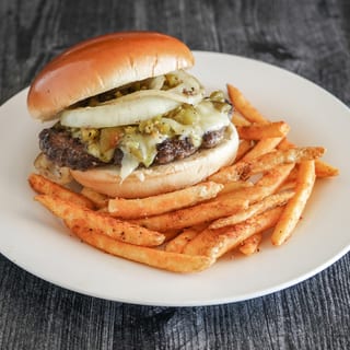Hatch Green Chile Burger