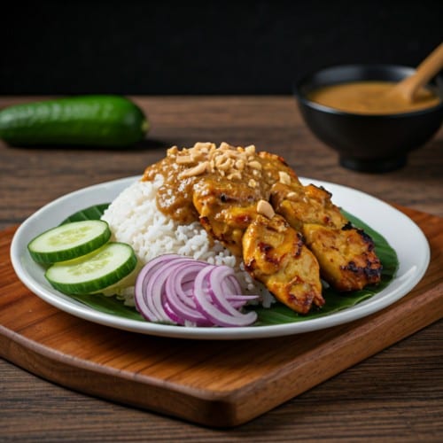 Satay Chicken.