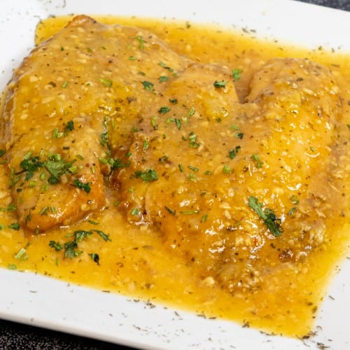 Tilapia Al Ajillo.