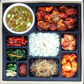 Premium spricy chicken galbi dosirak/ 프리미엄 닭갈비 도시락