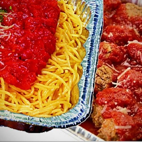 Spaghetti with Meatballs.