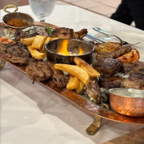 Constantine’s Kebab Assortment.