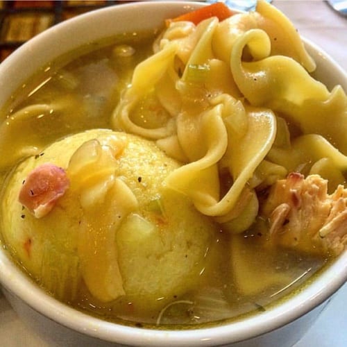 Matzo Ball Soup.