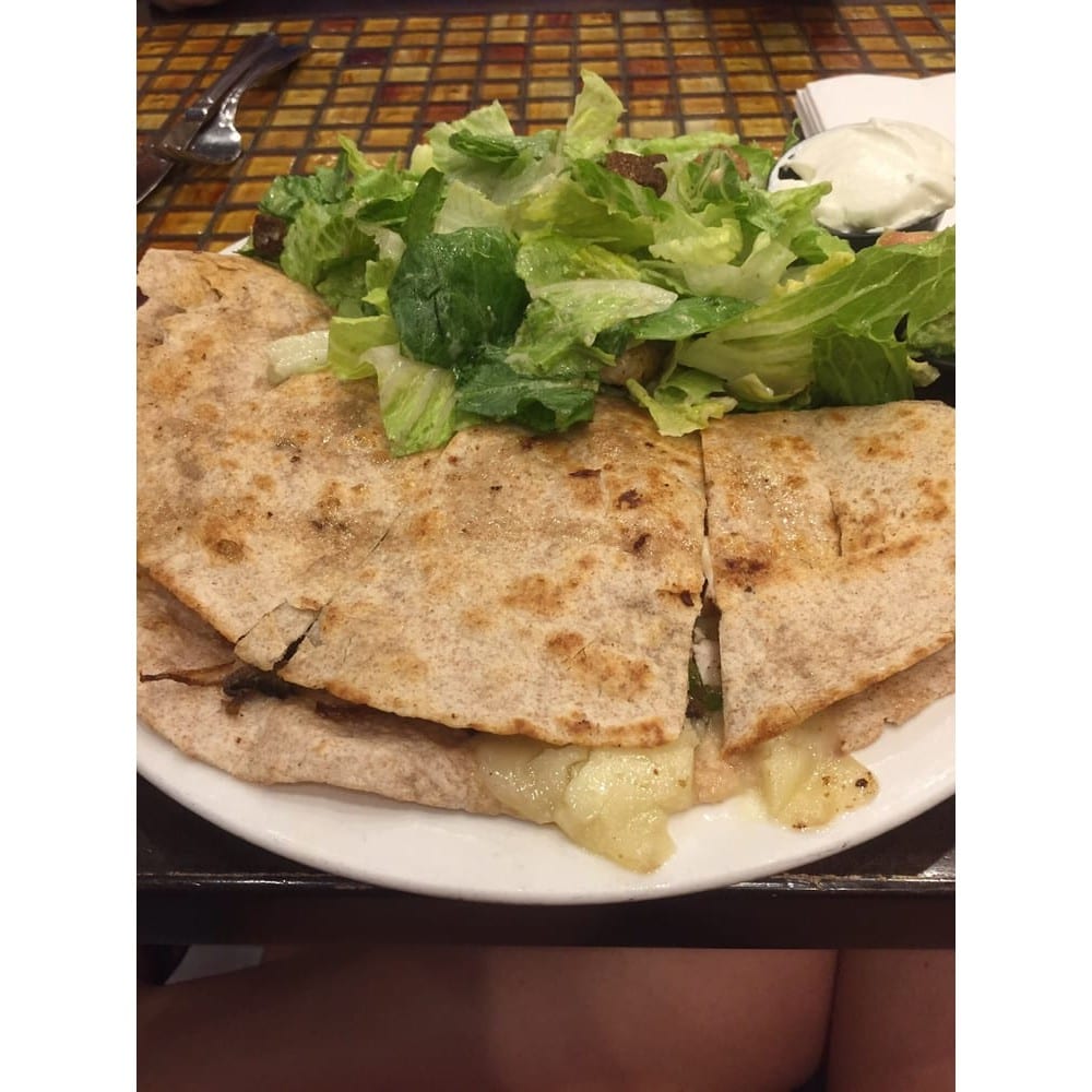 Chicken Quesadilla.