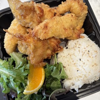 Chicken White Meat (7pc) Tempura Plate