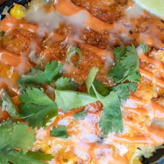 Corn Elote Fried Rice 烤墨西哥芝士玉米炒飯