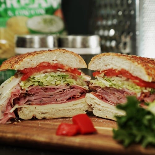 #3 Prosciuttini, Capicola & Cheese.