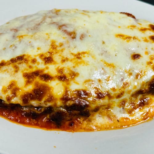 Eggplant Parmesan.