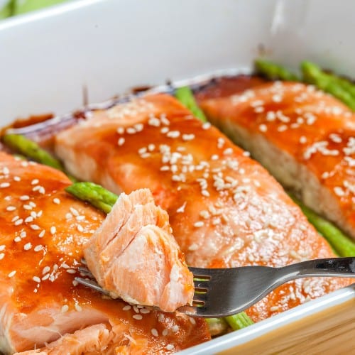 Teriyaki Salmon.