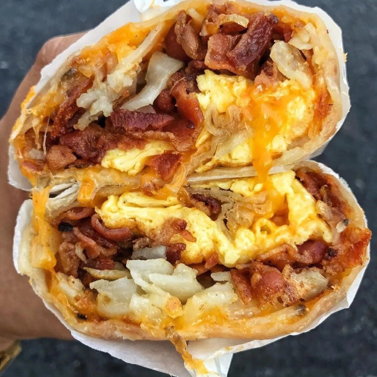 Bacon Burrito.