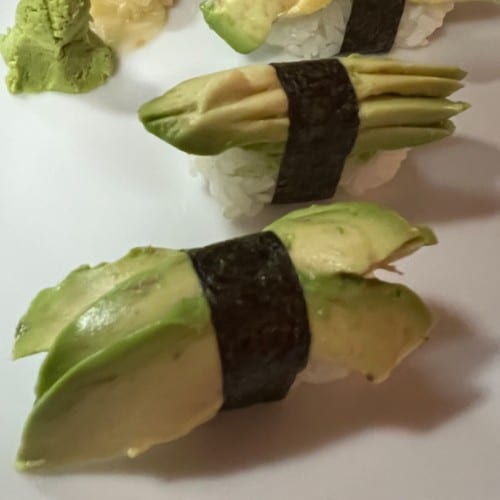 Avocado Nigiri.