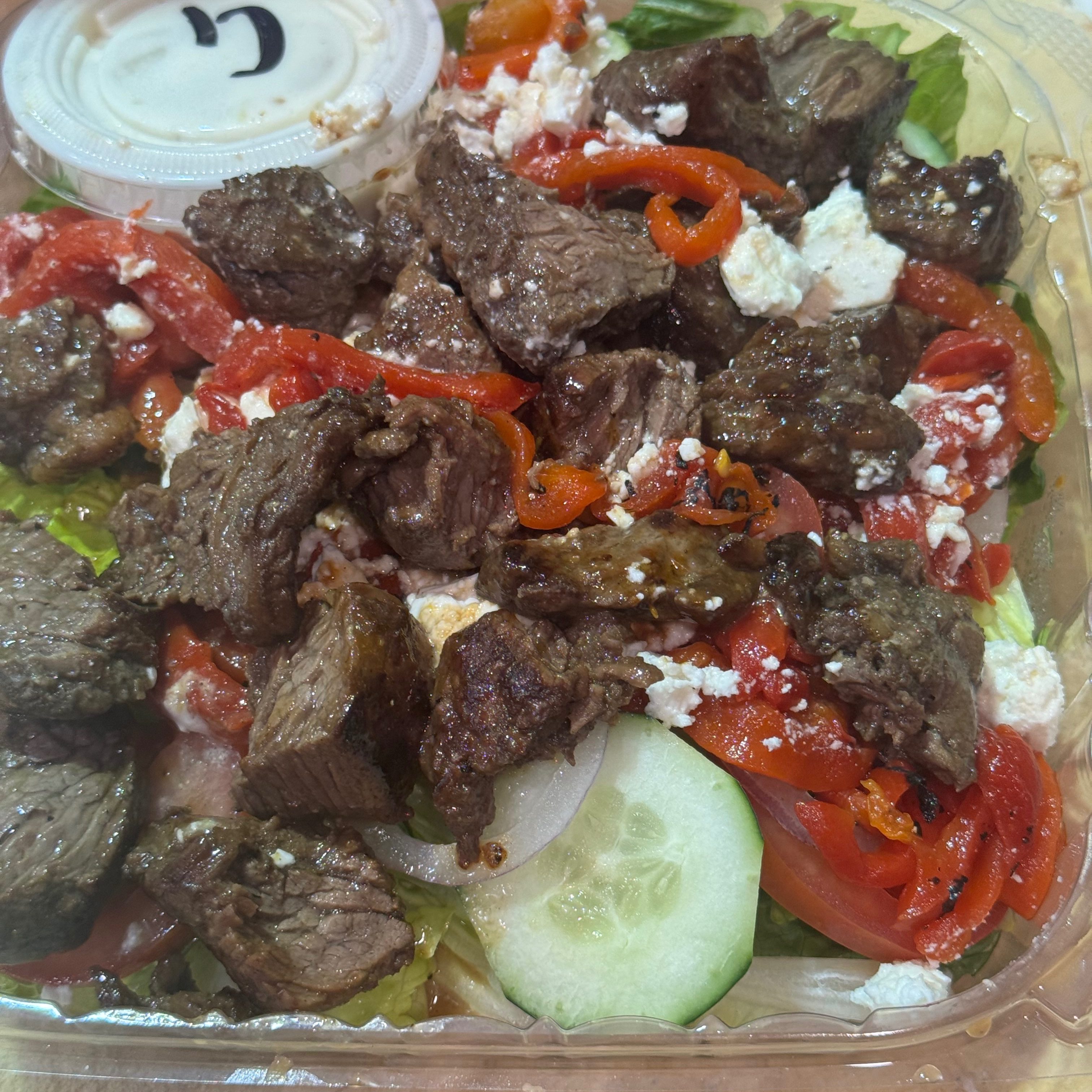 Steak Tip Salad.