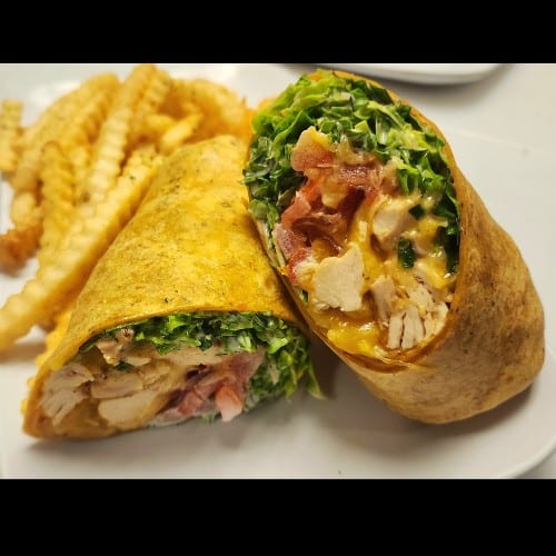 Chicken, Bacon, Ranch Wrap.