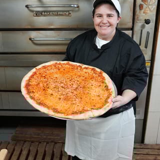 G.O.A.T NY Style Thin Crust Pizza (Large (8 Slices))