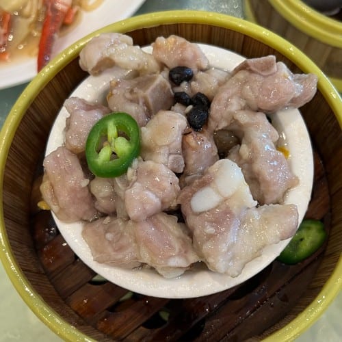 Pork Ribs with Black Bean Sauce 豉汁蒸排骨.