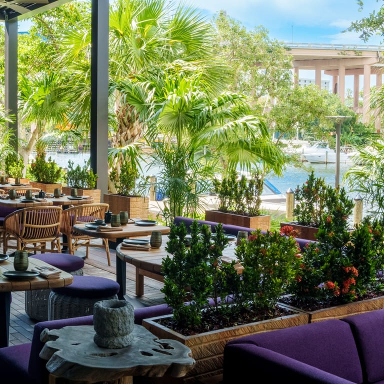 Elevated Waterfront Dining