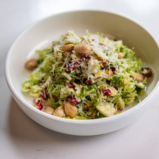 Shaved Brussels Sprouts Salad