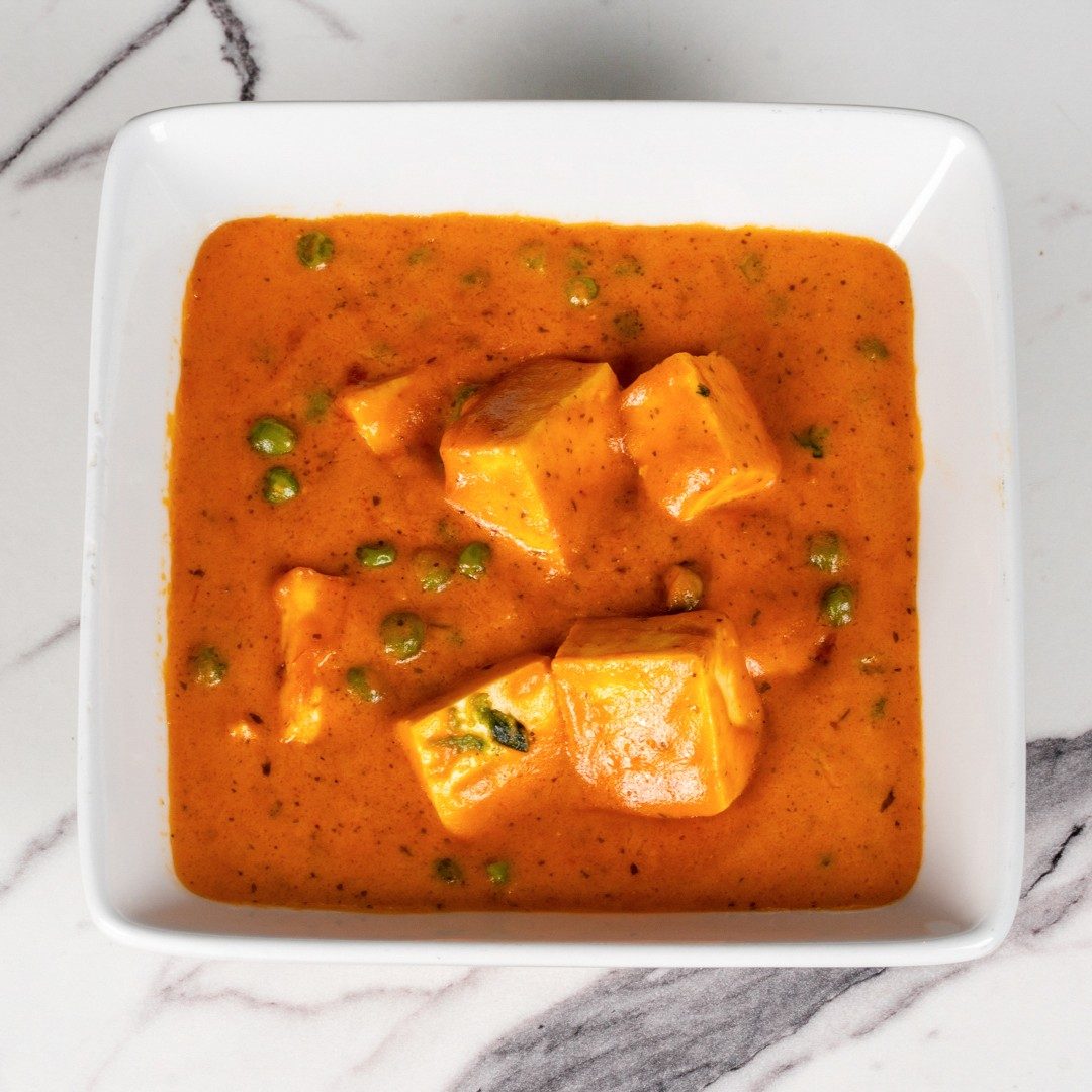 Matar Paneer Curry.