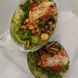 Asian Grilled Chicken Wrap