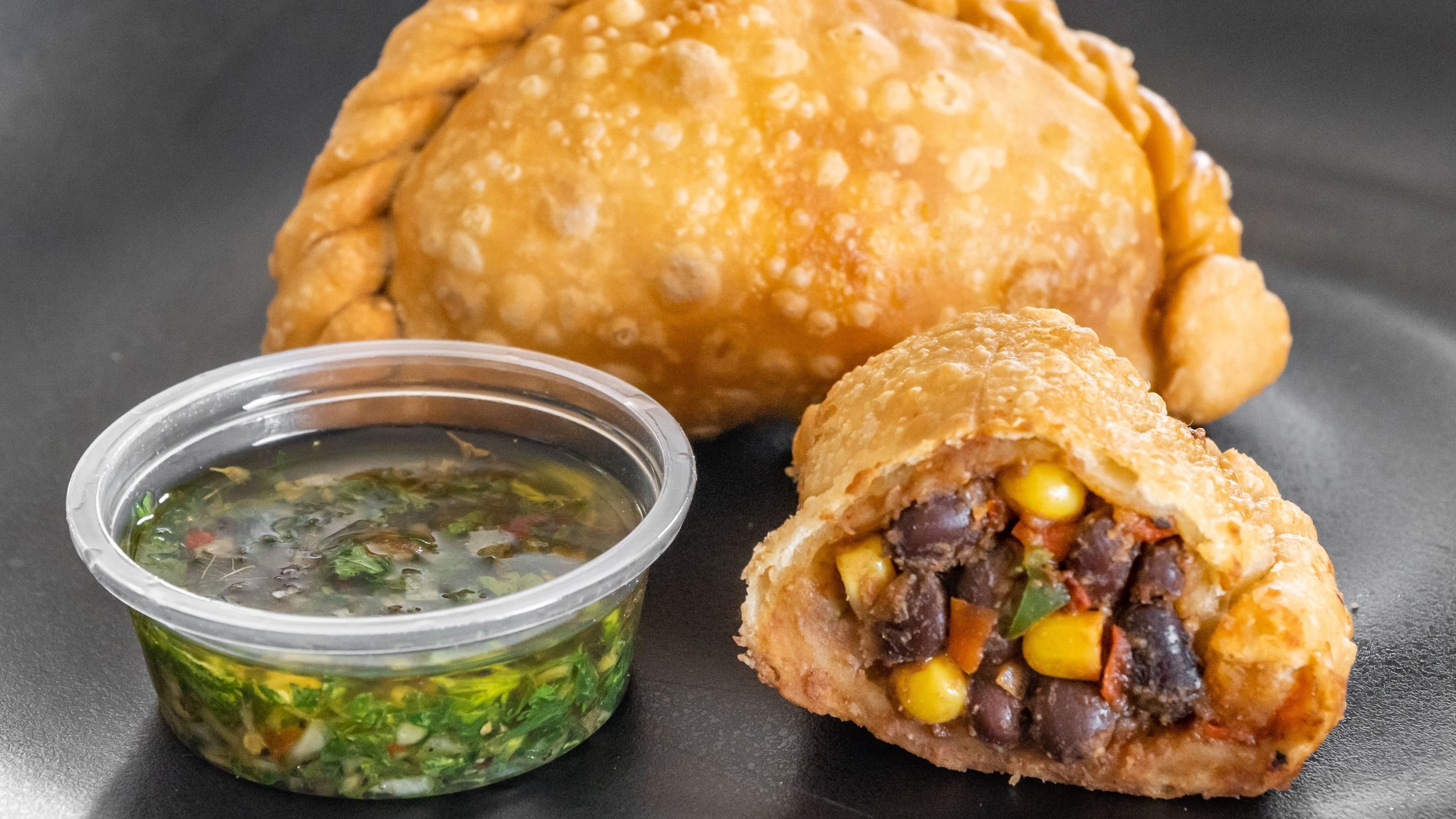 Spicy Black Bean (V).