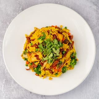 F1. Fried Rice (can be made GF w/o bbq pork)