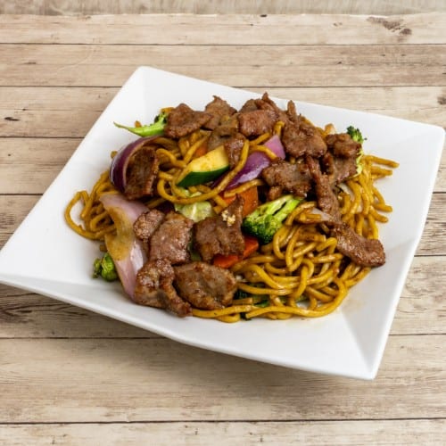 Beef Lo Mein.