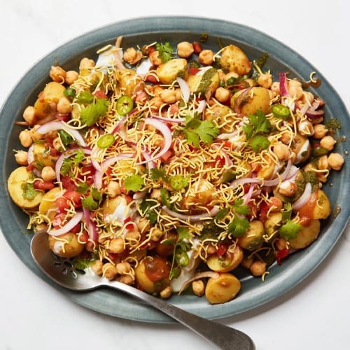Samosa Chaat.