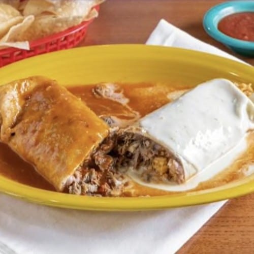 Lunch Burrito Rio Grande.
