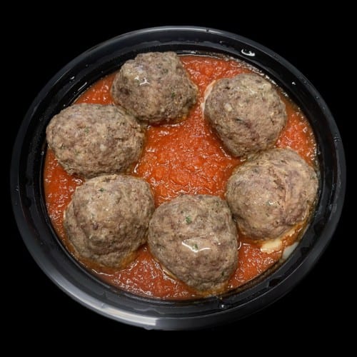 Meatballs & Sauce 6 Count.