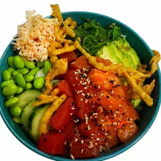 Forsythia Poke Bowl