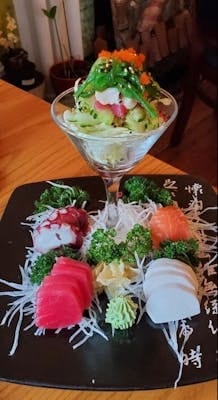 Sashimi Appetizer.