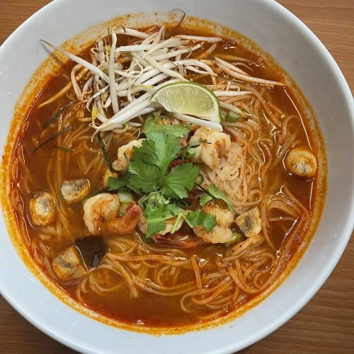Tom Yum Noodles Soup.