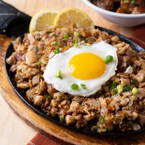 Sizzling Sisig.