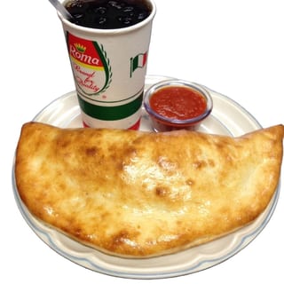 Calzone Cheese and Soda