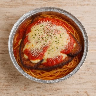 Spaghetti Eggplant Parmesan