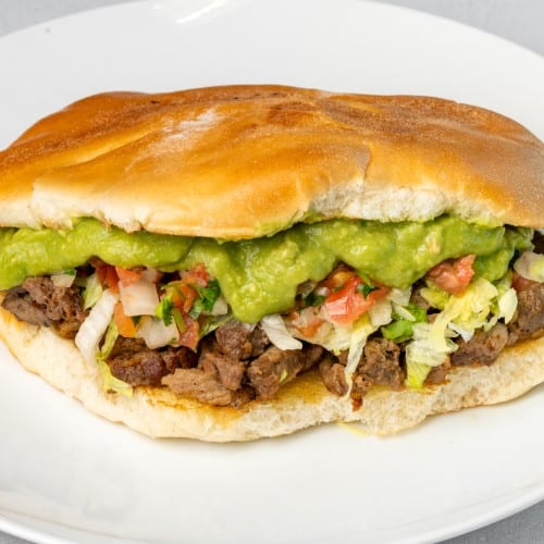 Asada Torta (Steak).