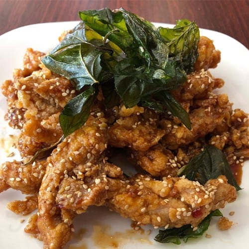 8. Rad Prik Chicken Thighs.