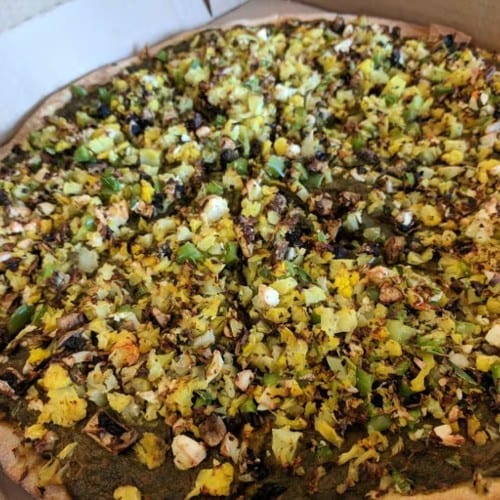 Vegan Pizza.