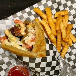 Chicken Kebab Parata Roll