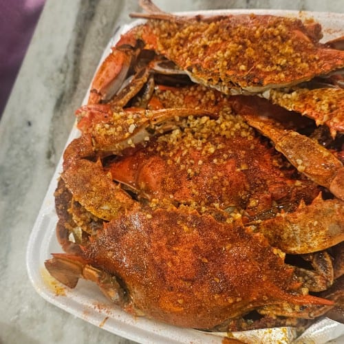 5 (1s) Crabs For $35.