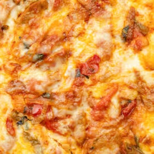 Sautéed Sausage Pizza.