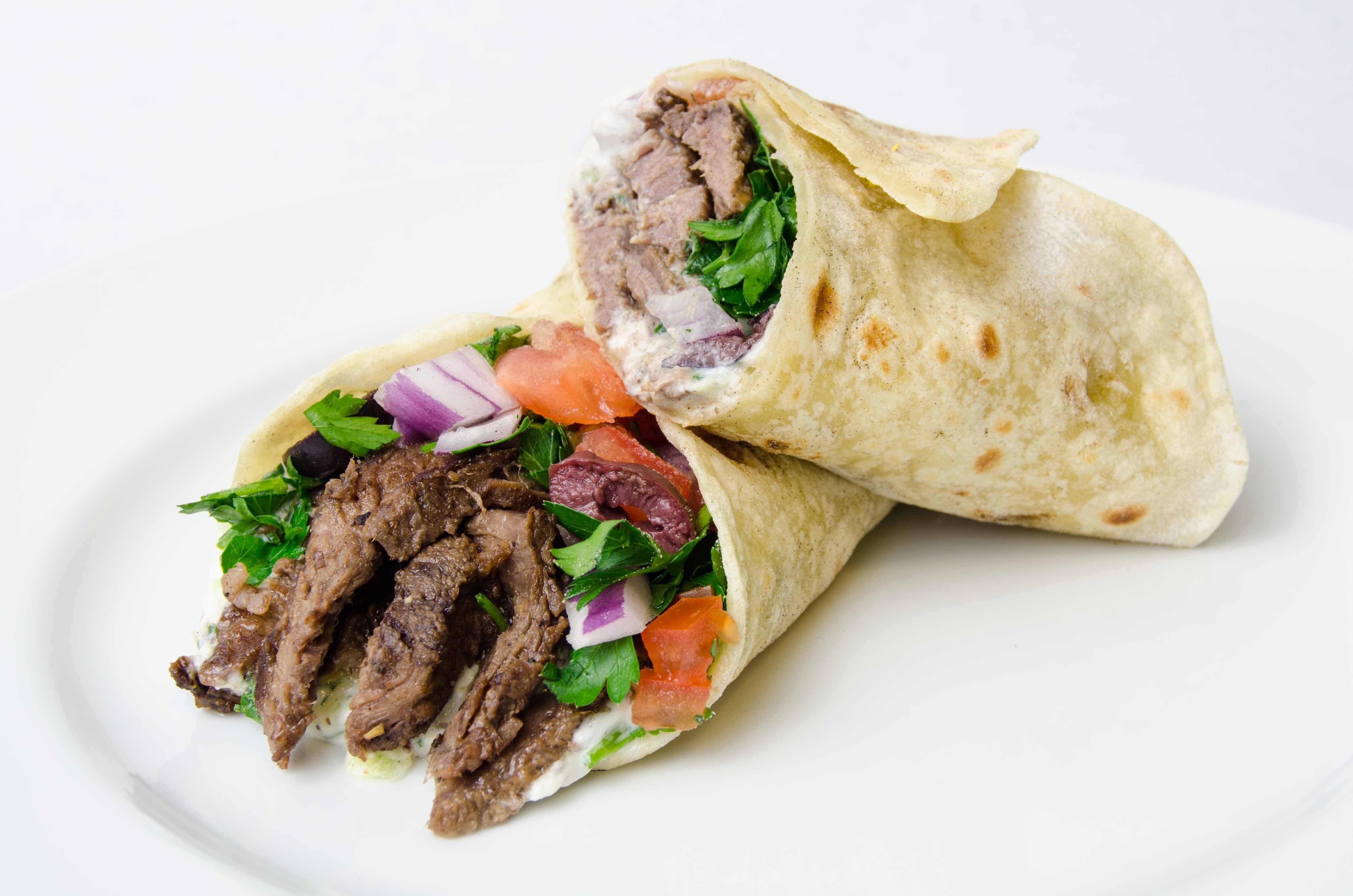 Lamb Shawarma Wrap.