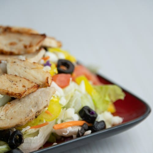 Grilled Chicken Salad.