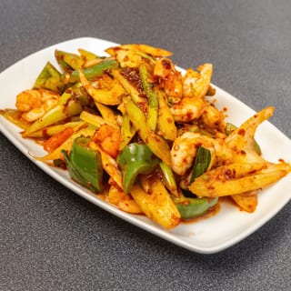 Szechuan Spicy Mala Shrimp