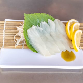 Halibut Sashimi