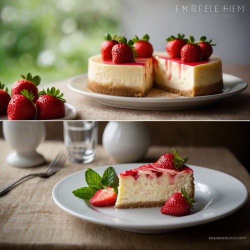Strawberry Cheesecake.