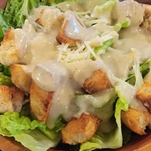 Full Caesar Salad.