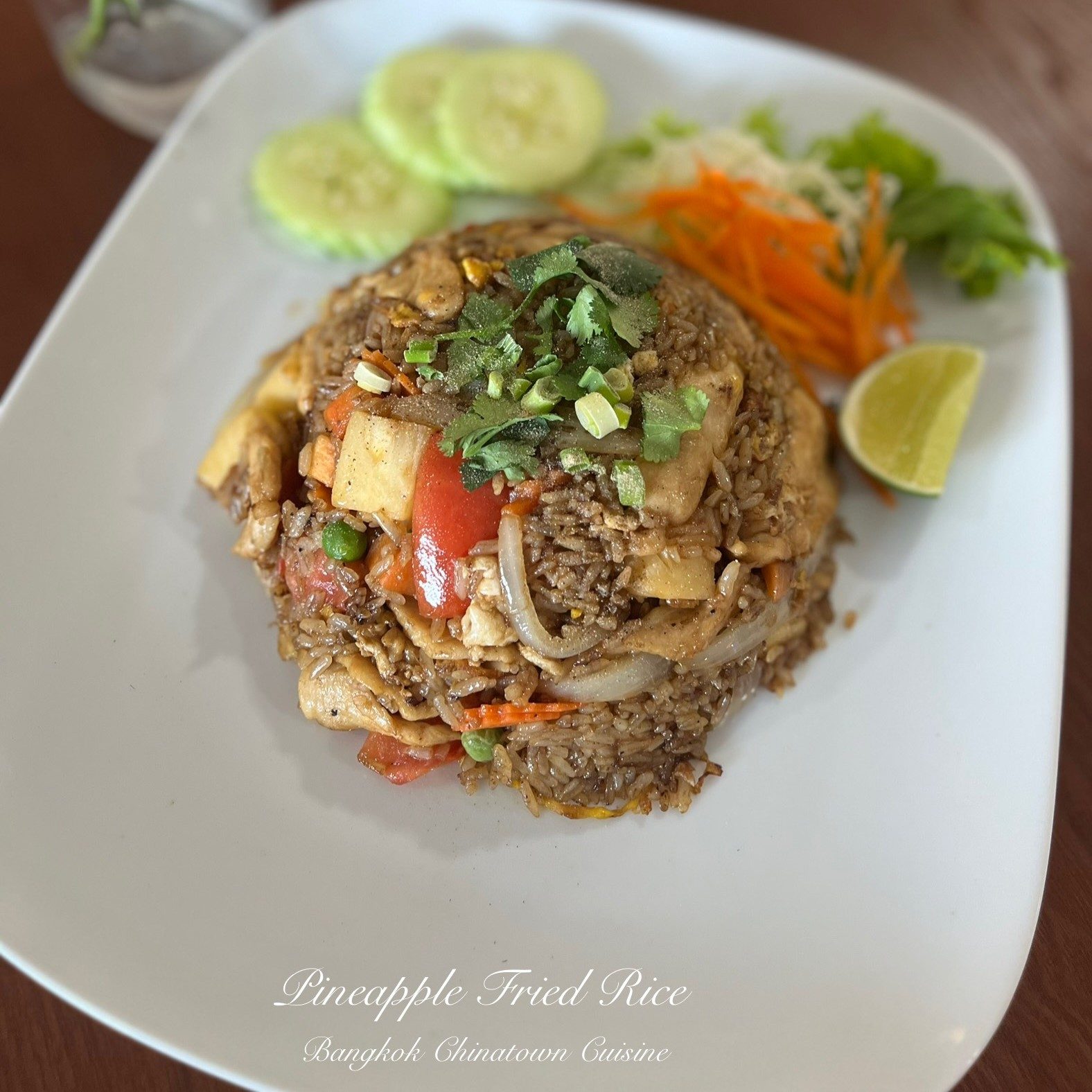 Pineapple Fried Rice.