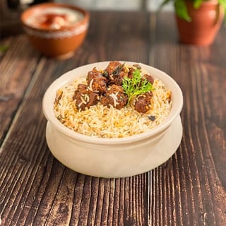 Goat Fry Biryani