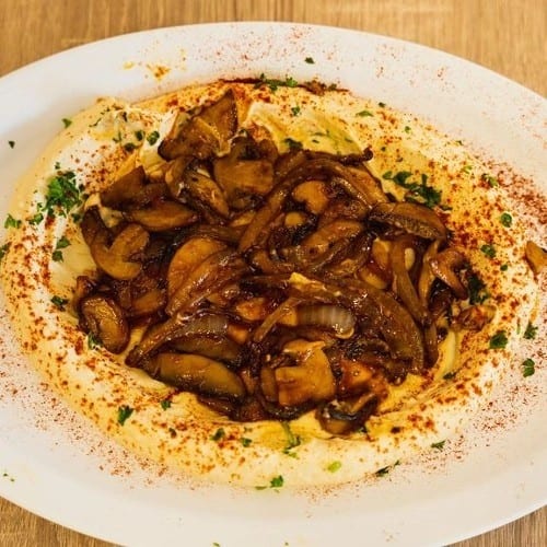 Hummus Mushroom.